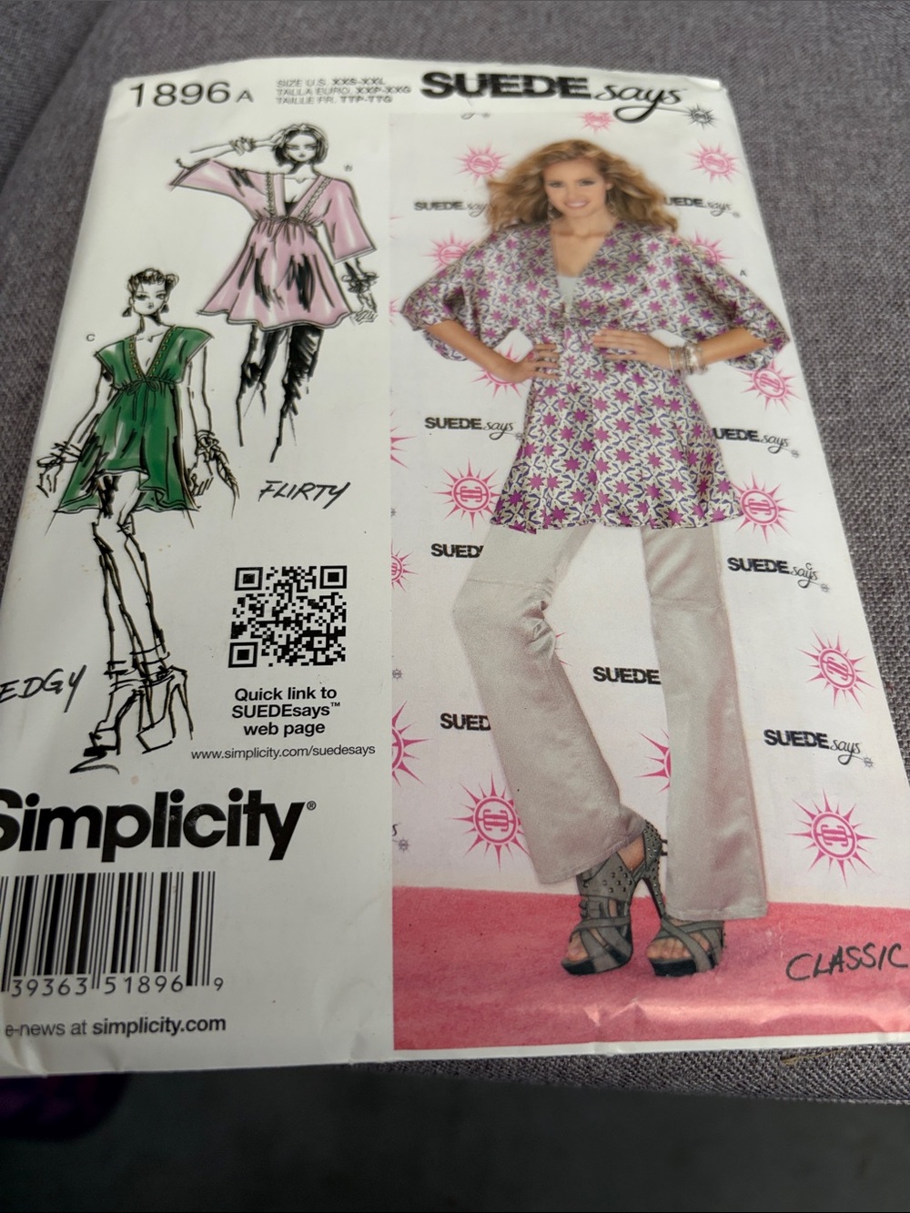 Simplicity Misses Pullover Tunic Pattern